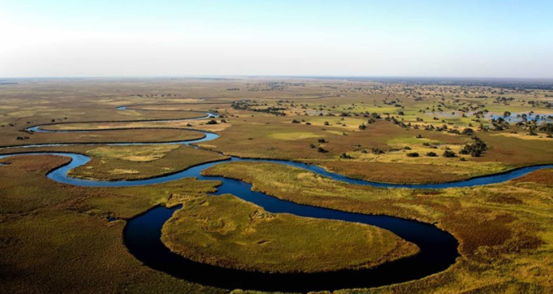 the Okavango Delta